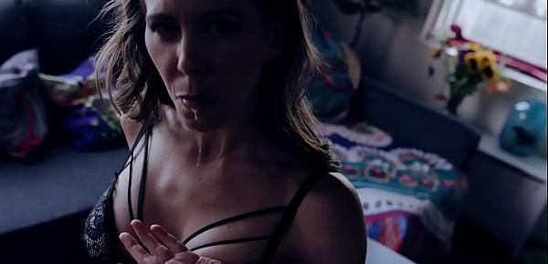 Crazy mature Cherie De Ville played with her wet pussy and seduced herself